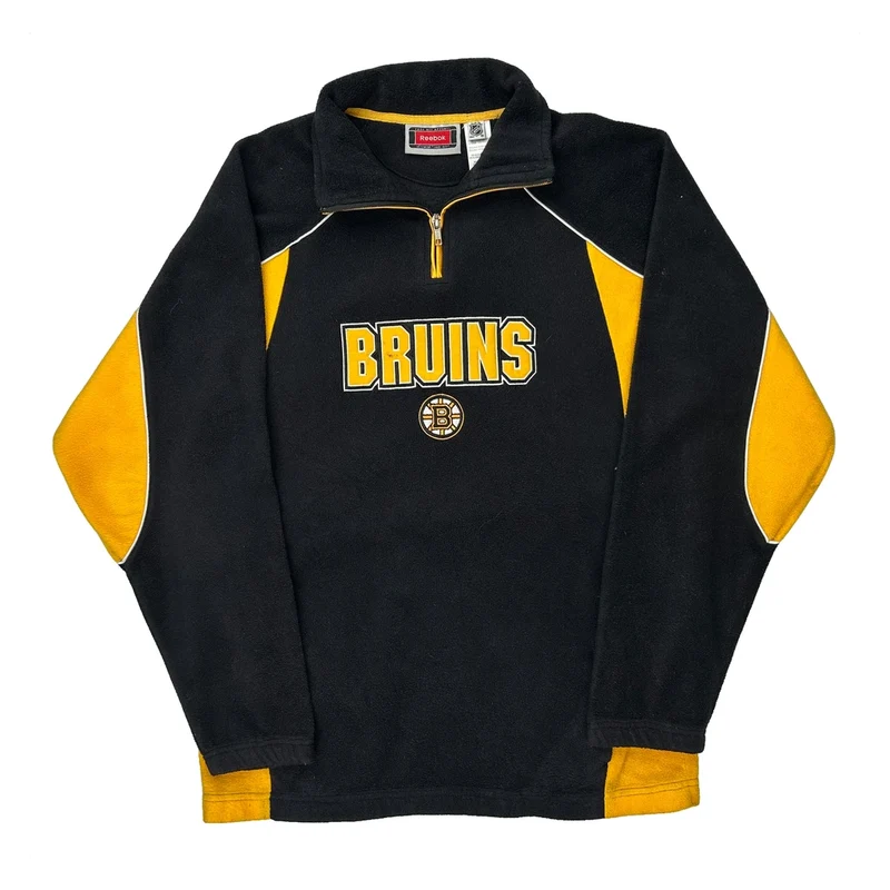 Bruins Reebok Fleece - XL Black Polyester