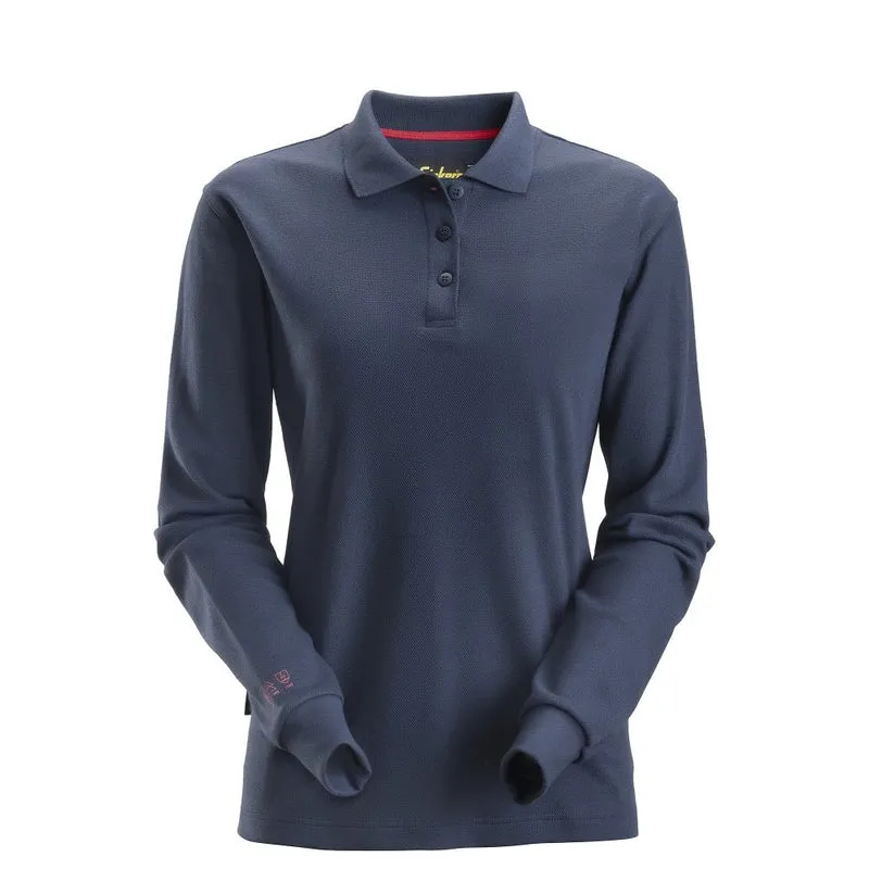 Snickers Protecwork Dames Poloshirt Met Lange Mouw 2667