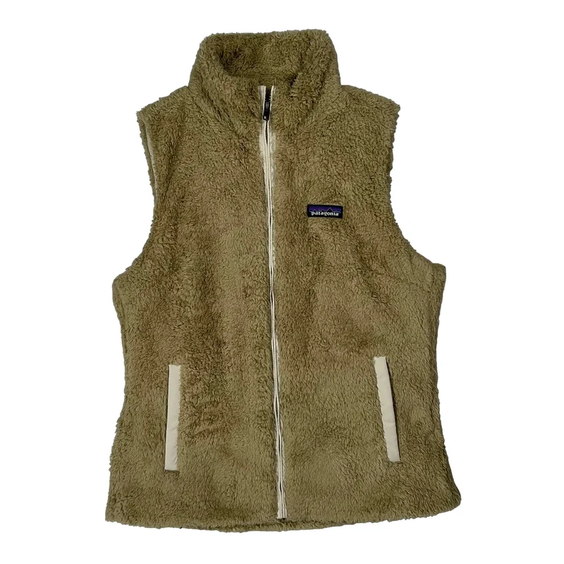 Patagonia Fleece Gilet - Medium Beige Polyester