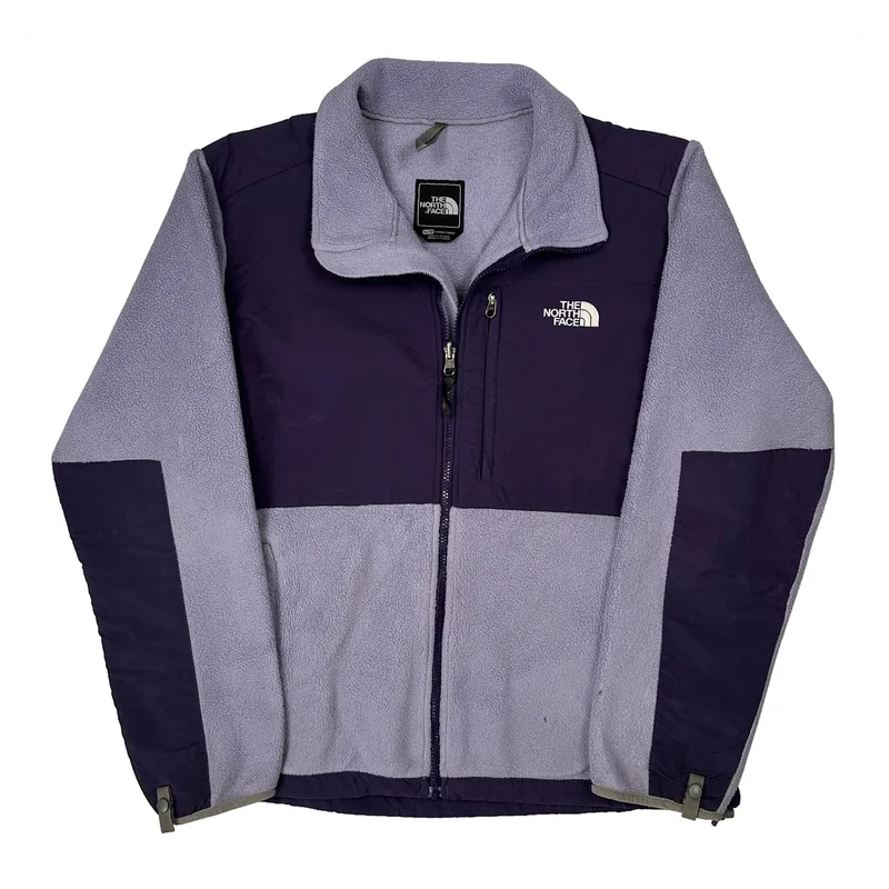 The North Face Fleece Jacket - XL Purple Polyester