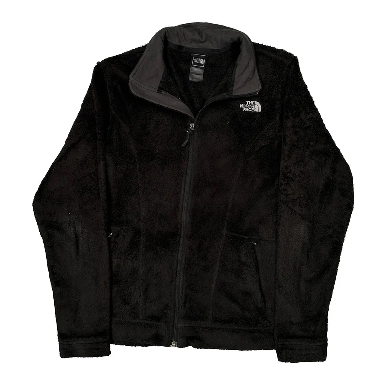The North Face Fleece Jacket - Large Black Polyester