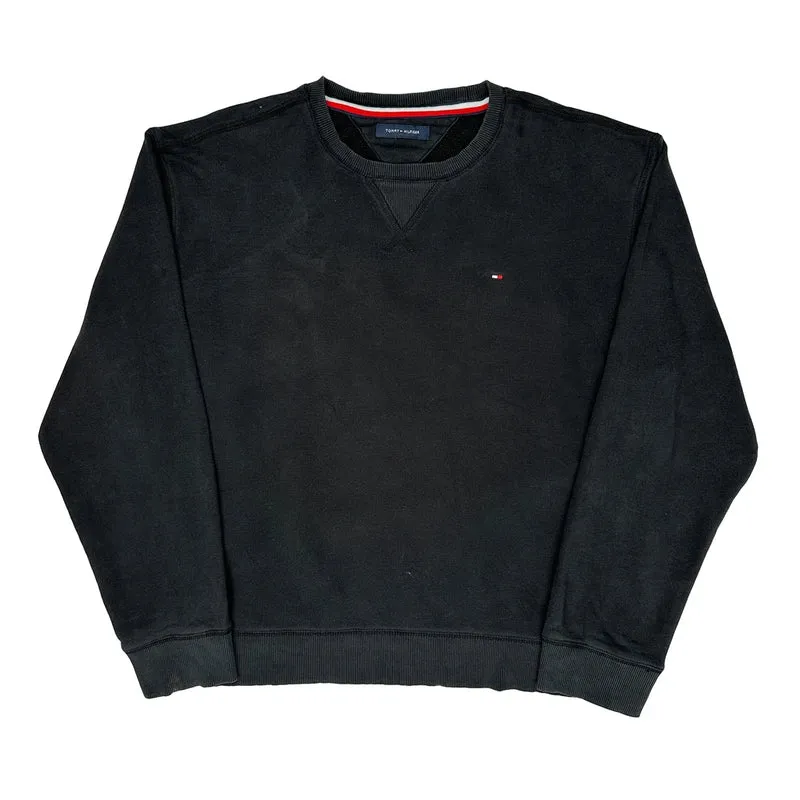 Tommy Hilfiger Sweatshirt - 2XL Black Cotton