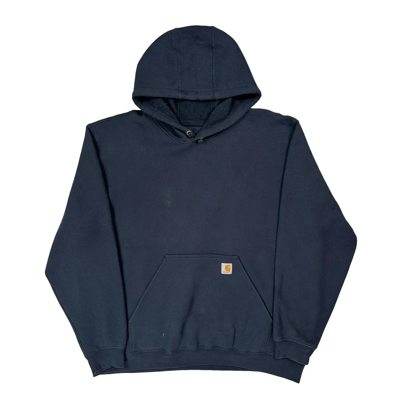 Carhartt Hoodie - 2XL Navy Cotton