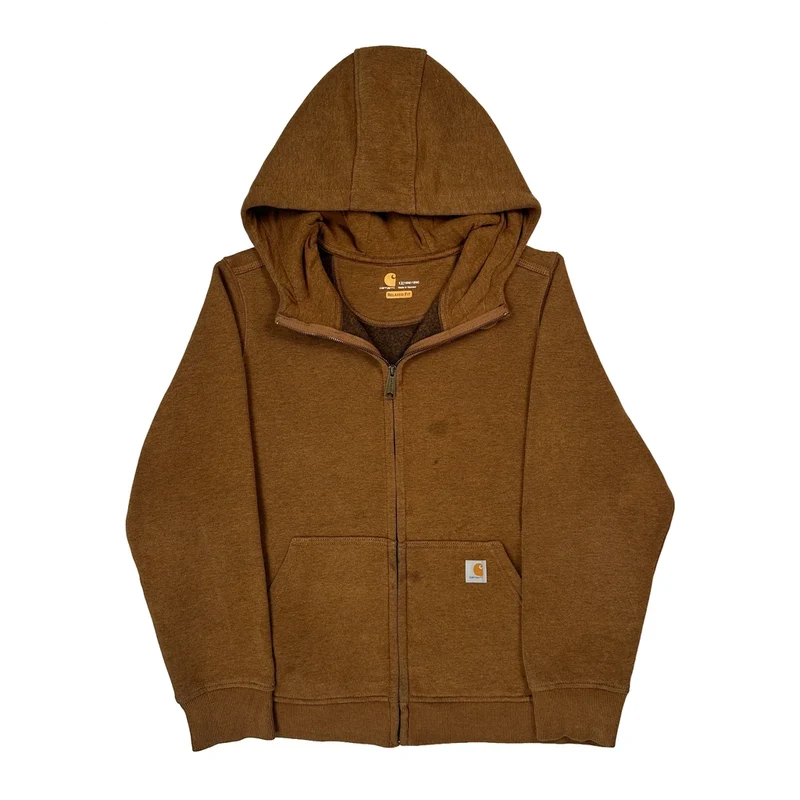 Carhartt Hoodie - XL Brown Cotton