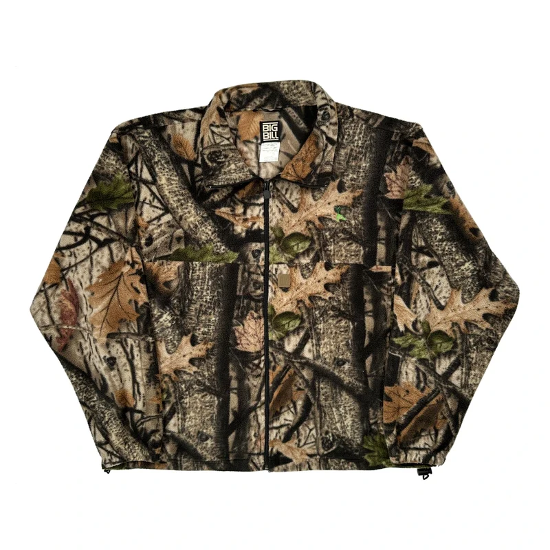 Big Bill Camo Fleece Jacket - XL Camo Polyester