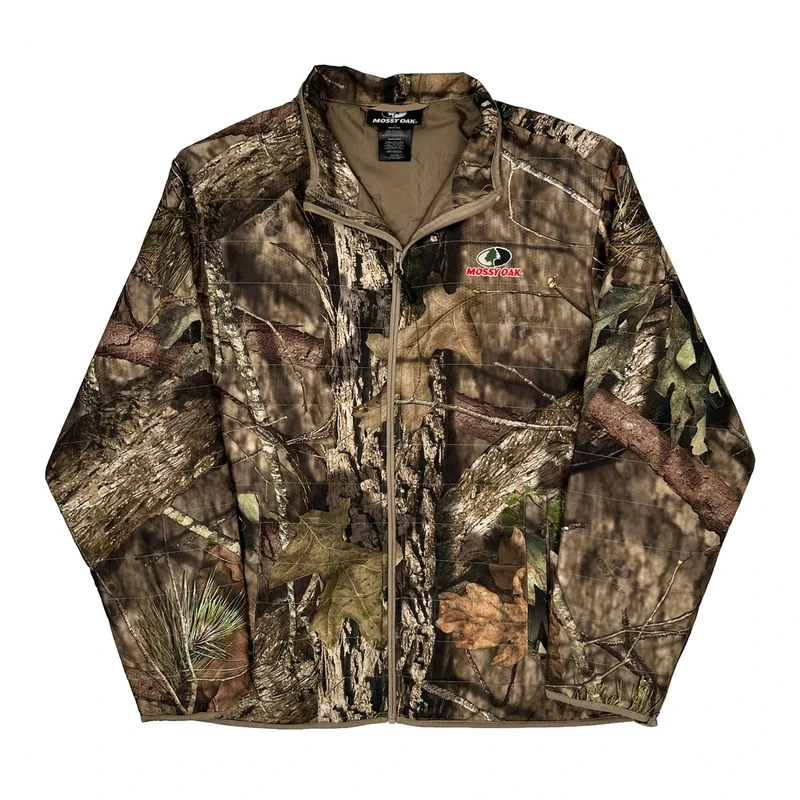 Mossy Oak Camo Jacket - XL Camo Polyester