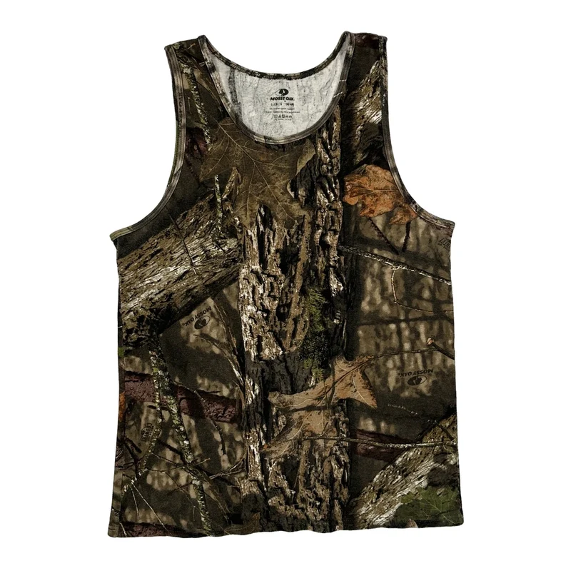 Mossy Oak Camo Vest - Large Camo Cotton