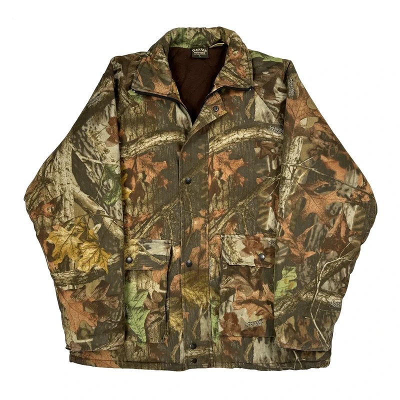 Spartan Camo Barn Jacket - Large Multicoloured Cotton Blend