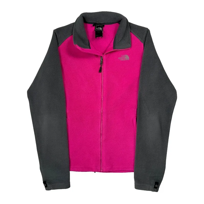 The North Face Fleece Jacket - Large Pink Polyester