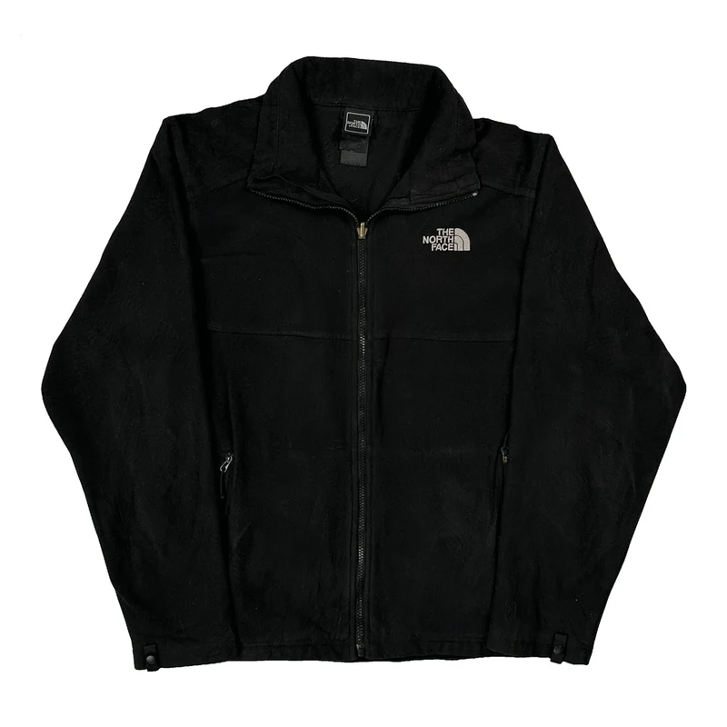 The North Face Fleece Jacket - Medium Black Polyester