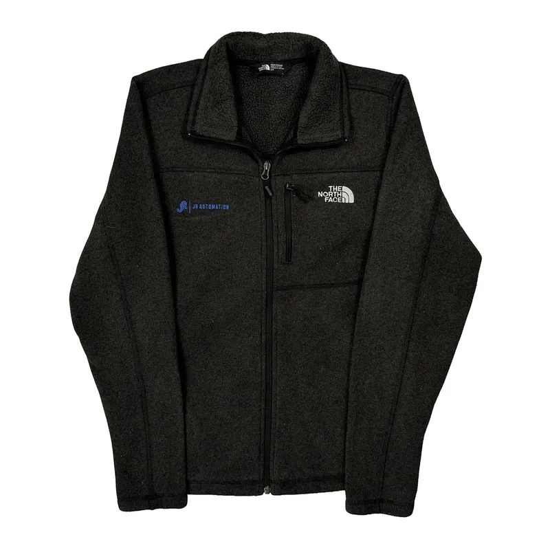The North Face Fleece Jacket - Small Grey Polyester