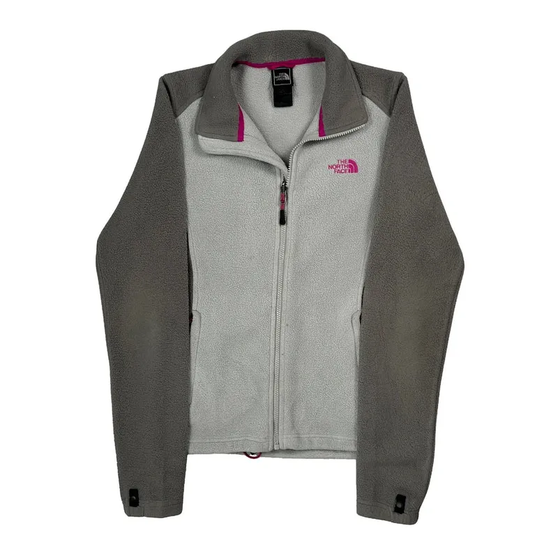 The North Face Fleece Jacket - Small Grey Polyester