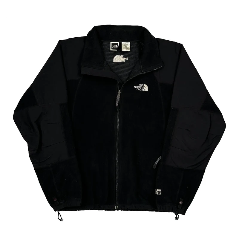 The North Face Fleece Jacket - Medium Black Polyester