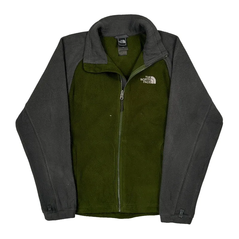 The North Face Fleece Jacket - Small Green Polyester