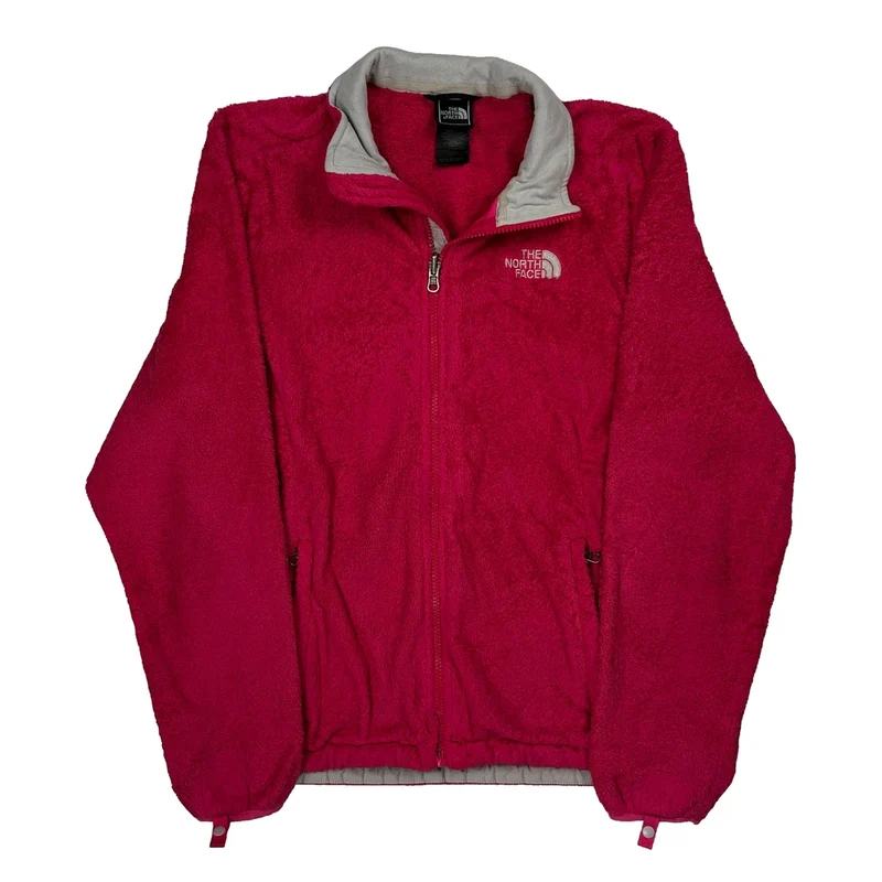 The North Face Fleece Jacket - Medium Pink Polyester