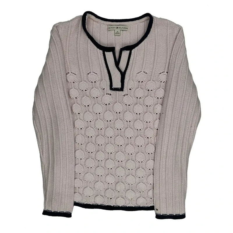 Tommy Hilfiger Jumper - Medium Pink Cotton
