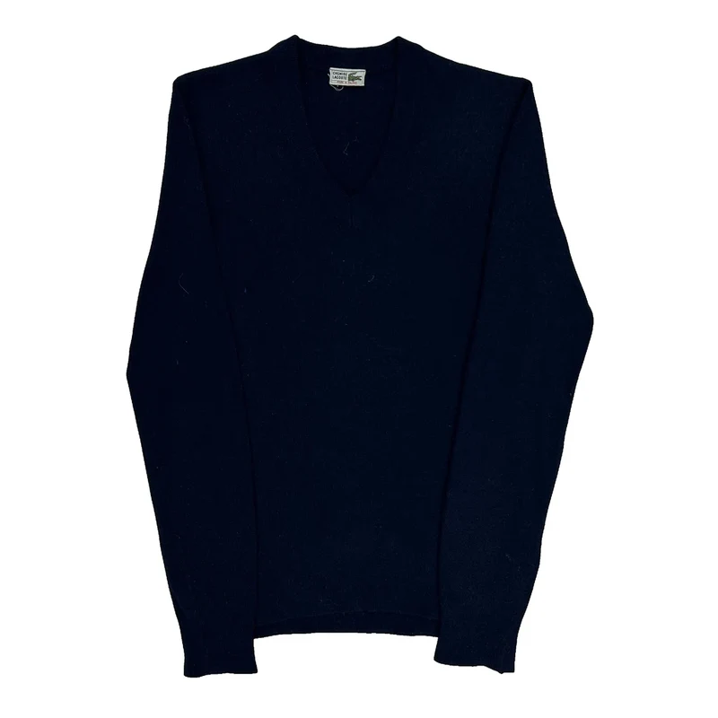 Lacoste Jumper - Medium Navy Wool