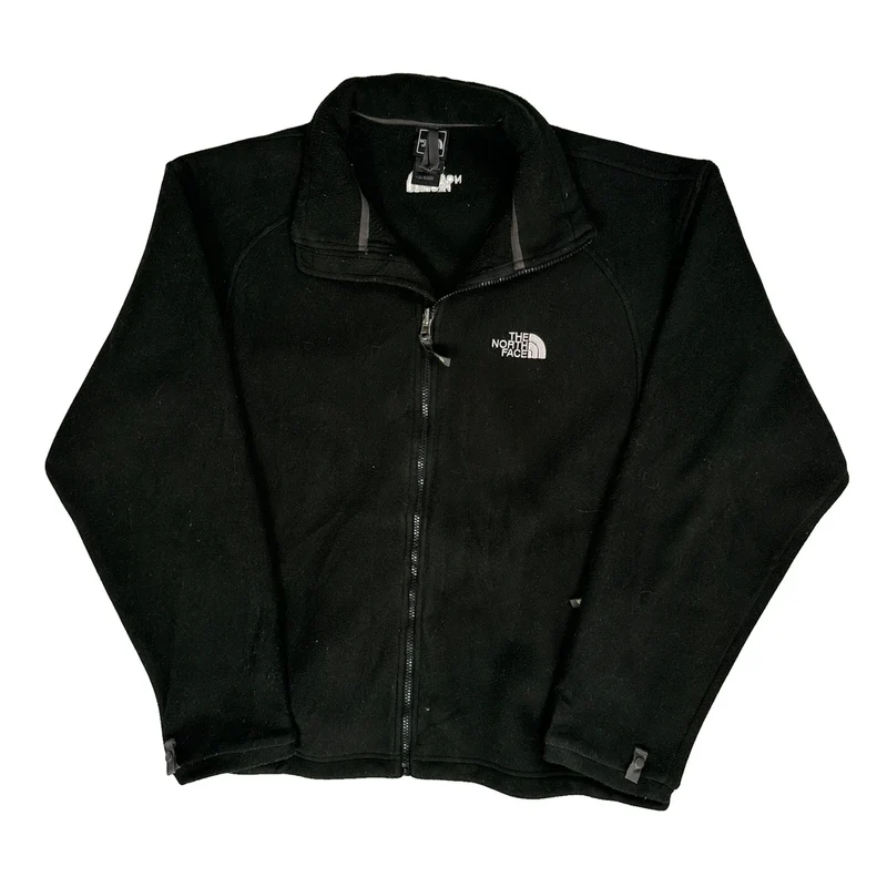 The North Face Fleece Jacket - Large Black Polyester