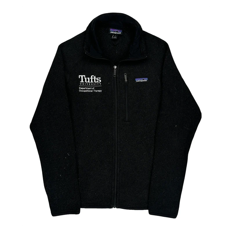 Tufts University Department Of Occupational Therapy Patagonia Fleece Jacket - XS Black Polyester