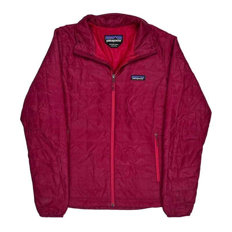 Patagonia Jacket - Medium Red Polyester