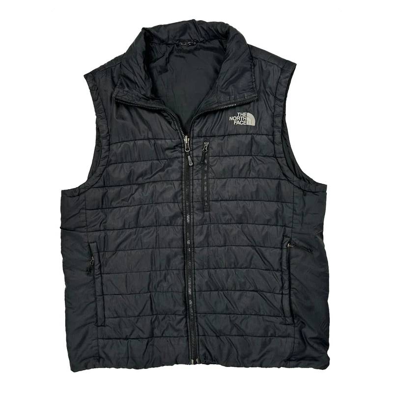 The North Face Gilet - Large Black Polyester