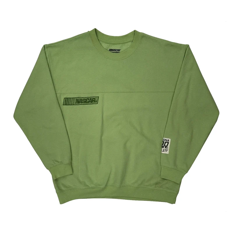 Daytona 500 Nascar Graphic Sweatshirt - XL Green Cotton Blend