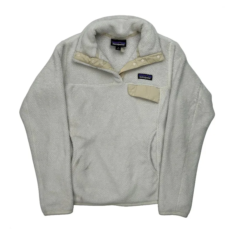 Patagonia Fleece - Small White Polyester