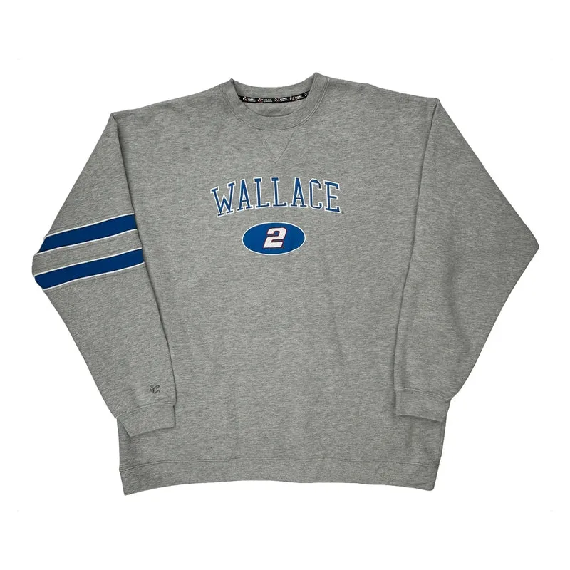 Wallace 2 Russell Athletic Sweatshirt - XL Grey Cotton Blend