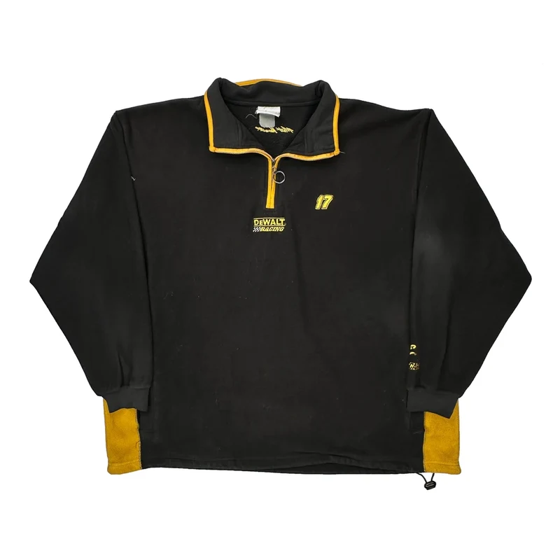 Dewalt Racing Chase Authentics Nascar Fleece - 2XL Black Cotton