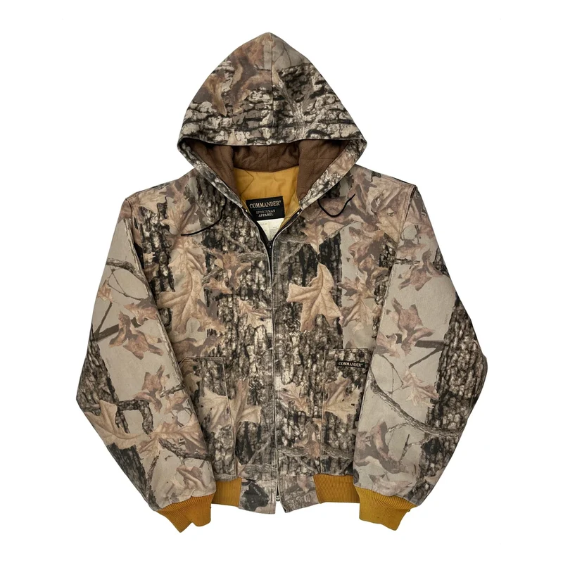 Made In USA Commander Jacket - Large Camo Polyester