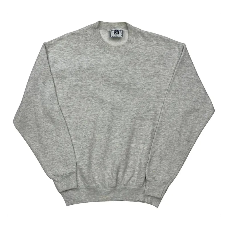 Lee Sweatshirt - Medium Grey Cotton