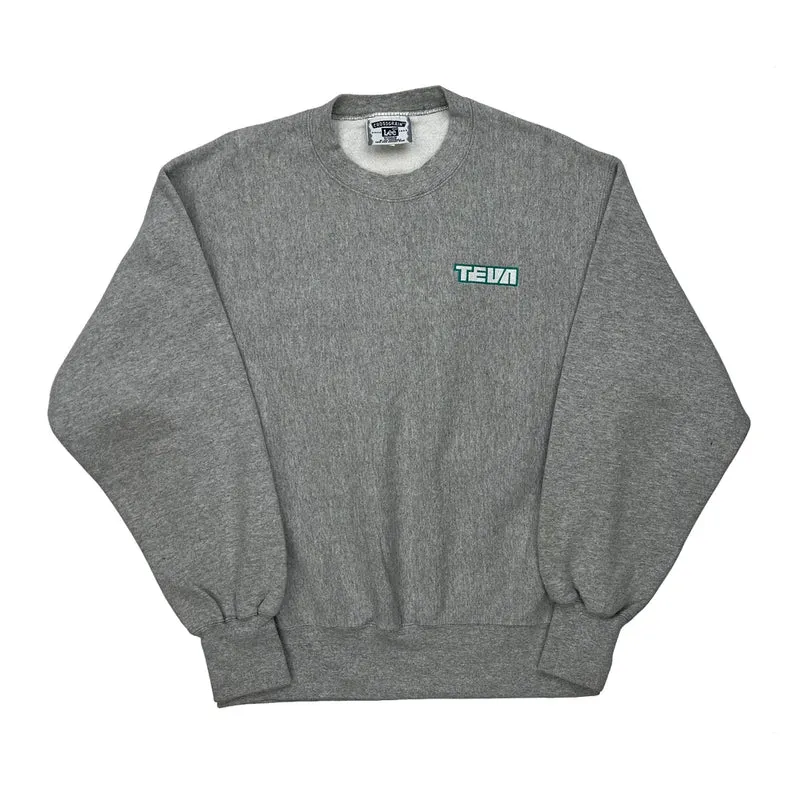 Lee Sweatshirt - Large Grey Cotton