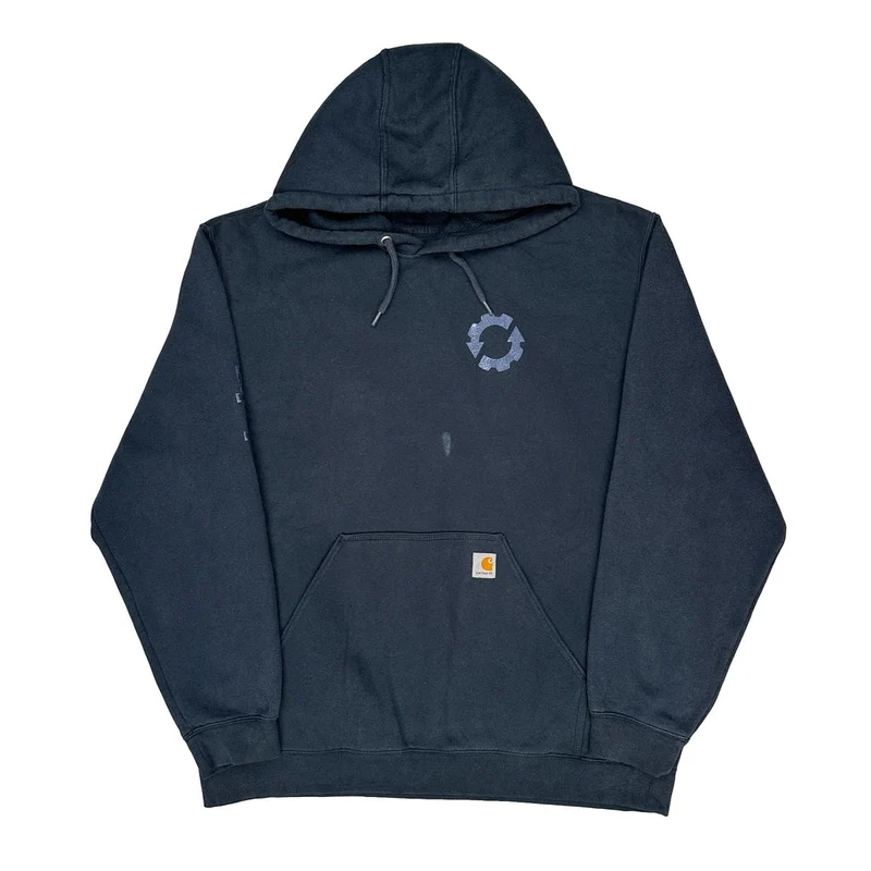 Carhartt Hoodie - 2XL Navy Cotton