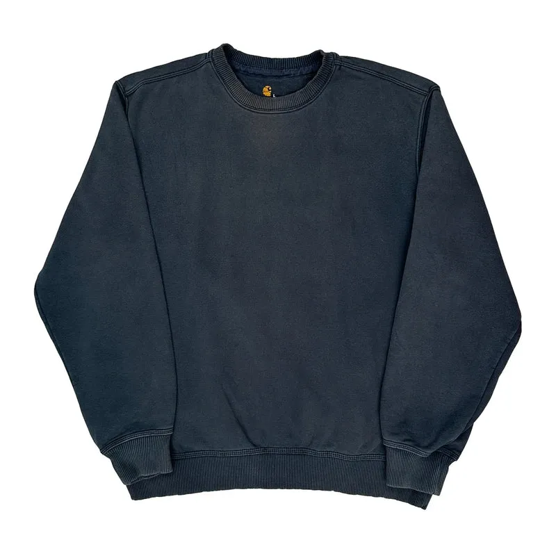 Carhartt Sweatshirt - Large Black Cotton