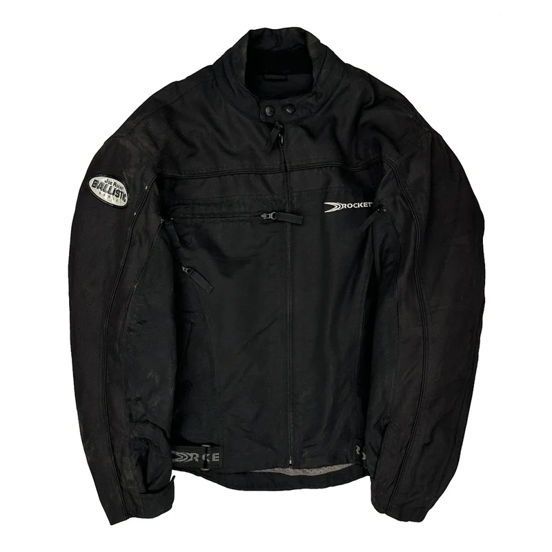 Joe Rocket Motorcycle Jacket - Large Black Polyester