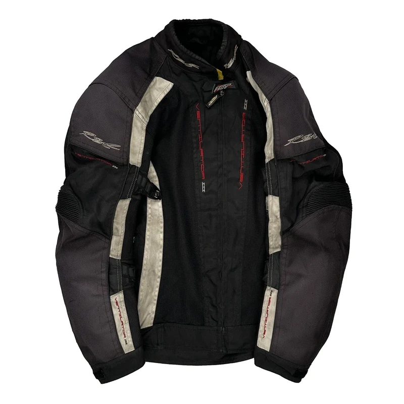 Ventura Unbranded Motorcycle Jacket - XS Black Polyester