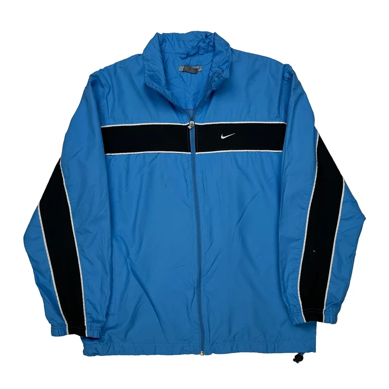Nike Jacket - Medium Blue Polyester