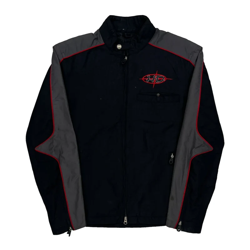 An American Legend Harley Davidson Jacket - Small Black Nylon