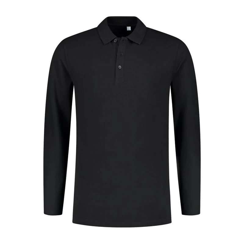 Lemon & Soda Polo Basic Stretch Lange Mouwen Heren LEM3576