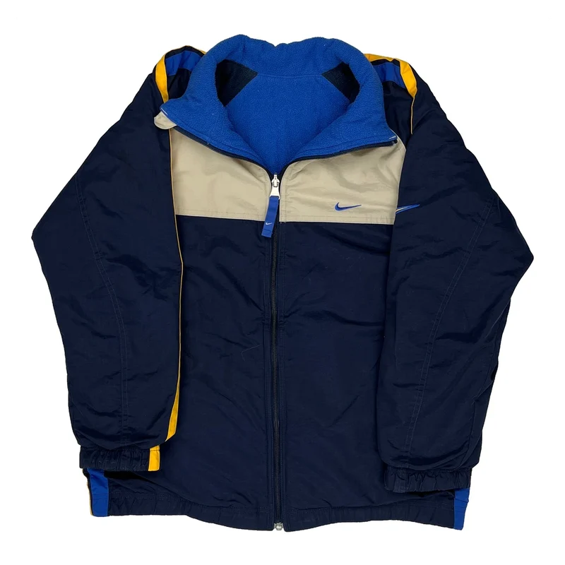 Nike Reversible Jacket - Medium Navy Polyester
