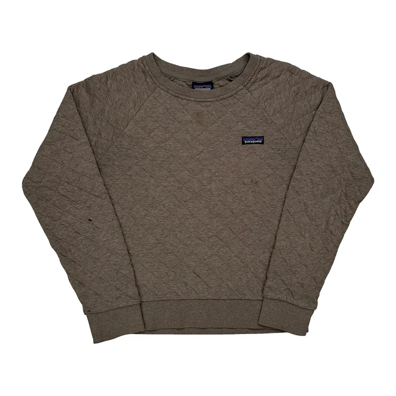 Patagonia Sweatshirt - Small Brown Cotton