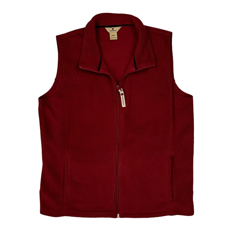 Woolrich Gilet - Large Red Polyester