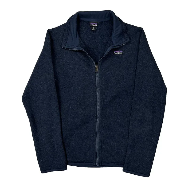 Patagonia Fleece Jacket - XL Navy Polyester