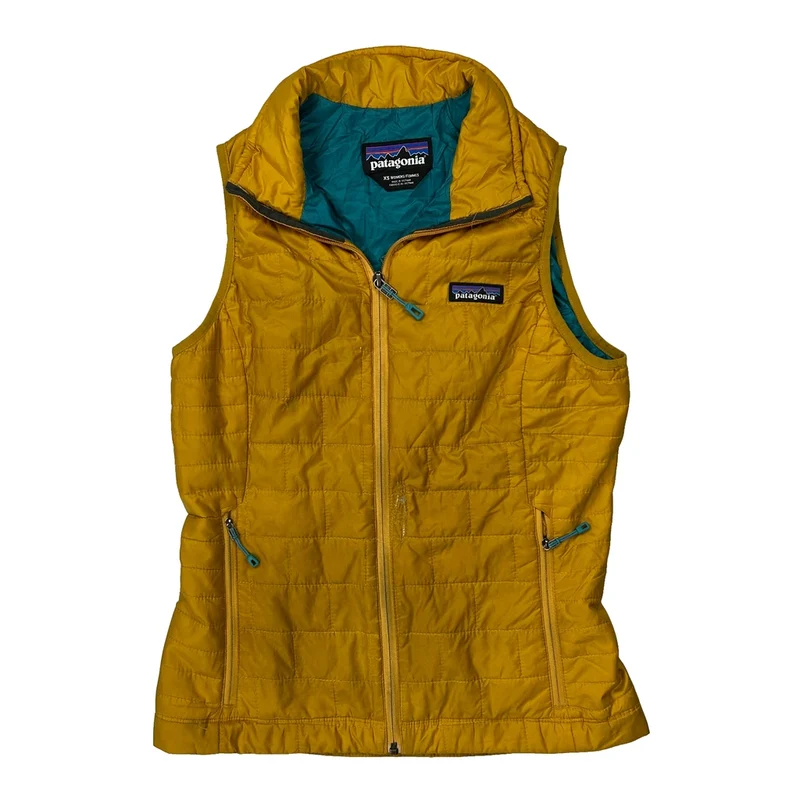 Patagonia Gilet - XS Yellow Polyester