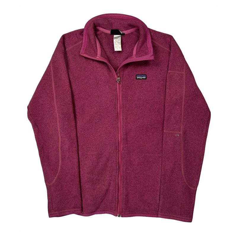 Patagonia Fleece Jacket - Medium Purple Polyester