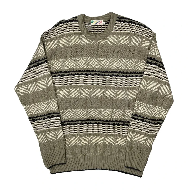 Unbranded Jumper - Large Beige Acrylic