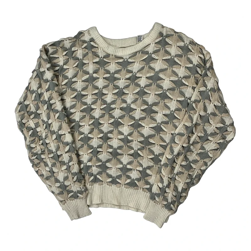 Unbranded Jumper - Large Grey Acrylic