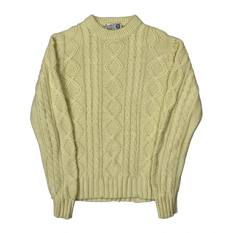 Unbranded Jumper - Large Cream Acrylic