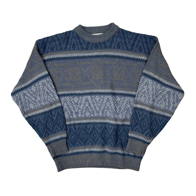 Unbranded Jumper - Medium Blue Acrylic