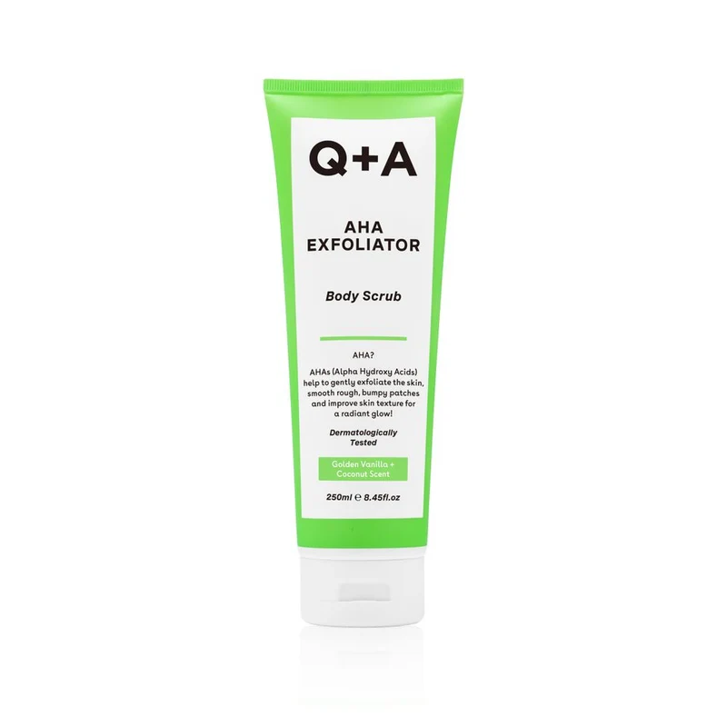 Q+A AHA Exfoliator Bodyscrub